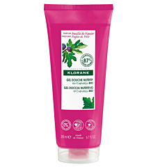 Klorane Gel Douche Nutritif Feuille de Figuier au Cupuaçu Bio Tube 200ml NF
