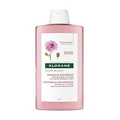 Klorane Apaisant & Anti-Irritant Shampooing à la Pivoine BIO Cuir Chevelu Sensible & Irrité Flacon 400ml