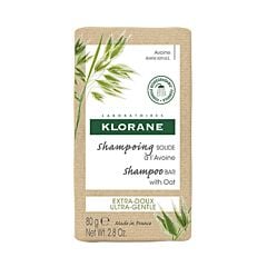 Klorane Shampooing Solide à lAvoine Bio 80g