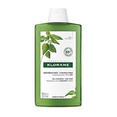 Klorane Séboréducteur Cheveux Gras Shampooing à l'Ortie Bio Flacon 400ml NF