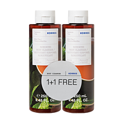 Korres Renewing Body Cleanser Mint Tea 250ml - Promo 1+1 GRATIS