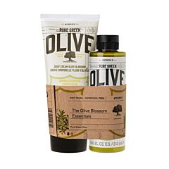 Korres The Olive Blossom Essentials Crème Corporelle 200ml + Gel Douche 250ml GRATUIT