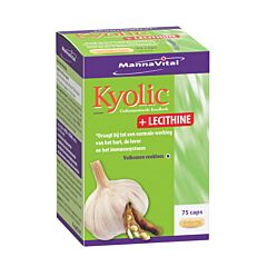 MannaVital Kyolic + Lecithine 75 Capsules