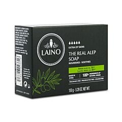 Laino Savon Solide d'Alep Nutritif Intense Peaux Extra Sèches à Tendance Atopique 150g