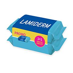 Lamiderm Protect Lingettes Désinfectantes Multi-Usages 70 Pièces PROMO 1+1 GRATUIT
