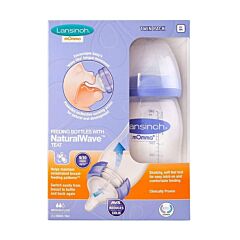 Lansinoh Zuigfles + NaturalWave Speen 2x240ml