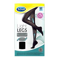 Scholl Light Legs 60 DEN Zwart - Maat L - 1 Paar