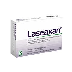 Laseaxan Angstig Gemoed 80mg 28 Capsules