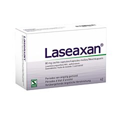 Laseaxan 80mg Etat d'Anxiété 42 Capsules Molles