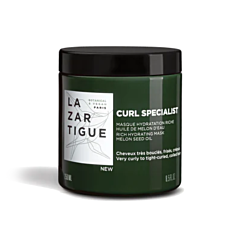 Lazartigue Curl Specialist Masque Hydratation Riche - Cheveux Très Bouclés/Frisés - 250ml