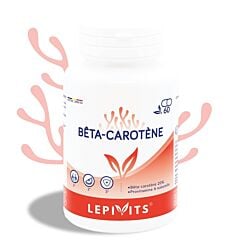 Lepivits Bêta-Carotène 60 Gélules