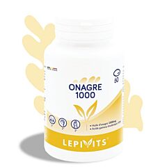 Lepivits Huile d'Onagre 1000mg 60 Capsules