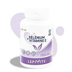 Lepivits Sélénium + Vitamine E 60 Comprimés
