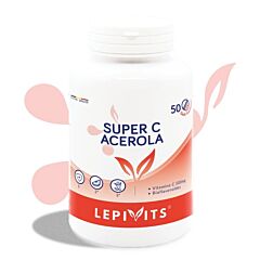 Lepivits Super C Acérola 50 Comprimés