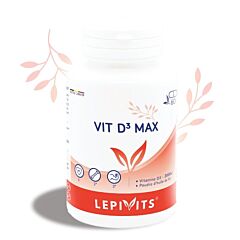 Lepivits Vitamine D3 Max 3000UI 60 Gélules