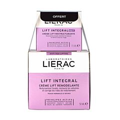 Lierac Lift Integral Dag/Nacht Kit Dagcrème 50ml + GRATIS Nachtcrème 15ml