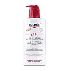 Eucerin pH5 Lotion Légère Peau Sèche & Sensible Flacon Pompe 400ml