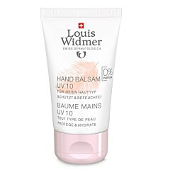 Louis Widmer Handbalsem UV10 - Zonder Parfum - 50ml