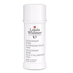 Louis Widmer Deo Crème Zonder Aluminiumzouten Met Parfum 40ml