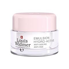 Louis Widmer Emulsion Hydro-Active UV30 Peau Mixte & Normale Sans Parfum Pot 50ml