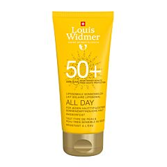 Louis Widmer Sun All Day SPF50+ Zonnemelk - Zonder Parfum - 100ml