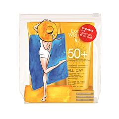 Louis Widmer Sun All Day SPF50+ Zonnemelk - Licht Geparfumeerd - Duopack 2x100ml