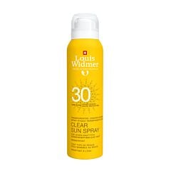 Louis Widmer Clear Sun Spray Transparent IP30 Sans Parfum 125ml
