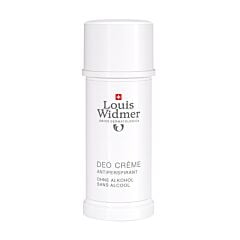 Louis Widmer Déo Crème Antiperspirant Sans Alcool Sans Parfum 40ml