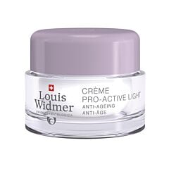 Louis Widmer Crème Pro-Active Light Soin de Nuit Peau Mixte & Normale Sans Parfum Pot 50ml