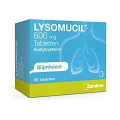Lysomucil 600mg Toux Grasse 30 Comprimés