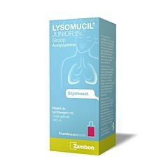Lysomucil 2% Toux Grasse Arôme Framboise Sirop Flacon 100ml