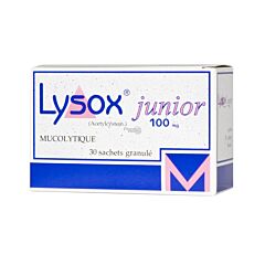 Lysox Junior 100mg 30 Sachets