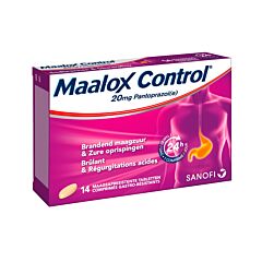 Maalox Control 20mg Pantoprazole 14 Comprimés Gastro-Résistants