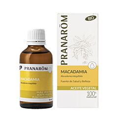 Pranarôm Huile Végétale Macadamia Bio Flacon 50ml