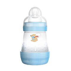 MAM Easy Start Anti-Colic Zuigfles 160ml - 0+M - Blauw/Beer - 1 Stuk