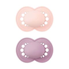 MAM Original Elements Fopspeen 6-16M - Roze - 2 Stuks