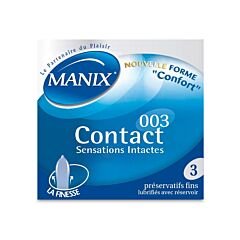 Manix Contact 3 Préservatifs