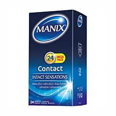 Manix Contact Intact Sensations 24 Préservatifs Ultra-Fins