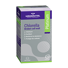 MannaVital Chlorella Platinum - 240 Comprimés