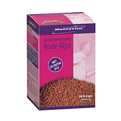 MannaVital Riz Rouge Fermenté + Co-Enzym Q10 - 60 Gélules NF