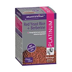 Mannavital Riz à La Levure Rouge + Berbérine Platinum 60 Gélules