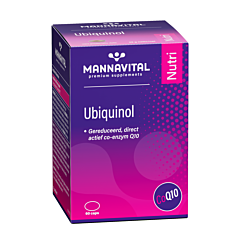 MannaVital Ubiquinol Co-Enzyme Q10 - 60 Gélules