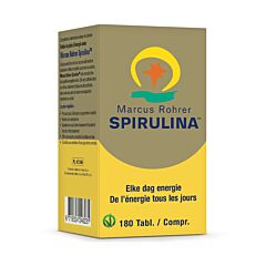 Marcus Rohrer Spirulina 300mg Energie & Résistance 180 Comprimés