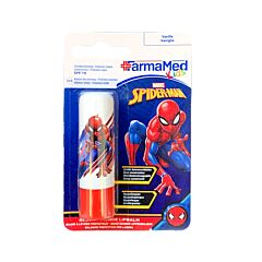 FarmaMed Kids Marvel Spiderman Beschermende Lippenbalsem Vanille 4,8g