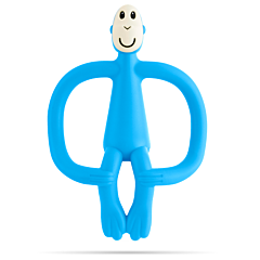 MatchStick Monkey Bijtring Lichtblauw 1 Stuk