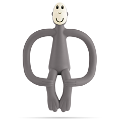 Matchstick Monkey Anneau de Dentition Gris 1 Pièce