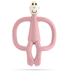 Matchstick Monkey Bijtring Vieux Roze 1 Stuk