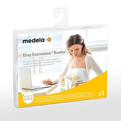 Medela Easy Expression Bustier dAllaitement Taille L Blanc 1 Pièce