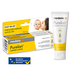 Medela Purelan Crème à la Lanoline Mamelons Tube 37g