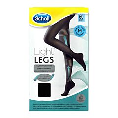 Scholl Light Legs 60 DEN Zwart - Maat M - 1 Paar